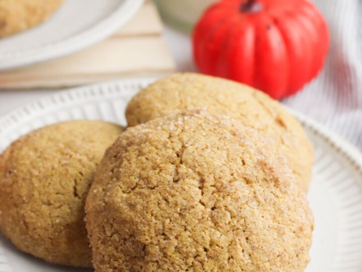 pumpkin spice cookies glutenfree
