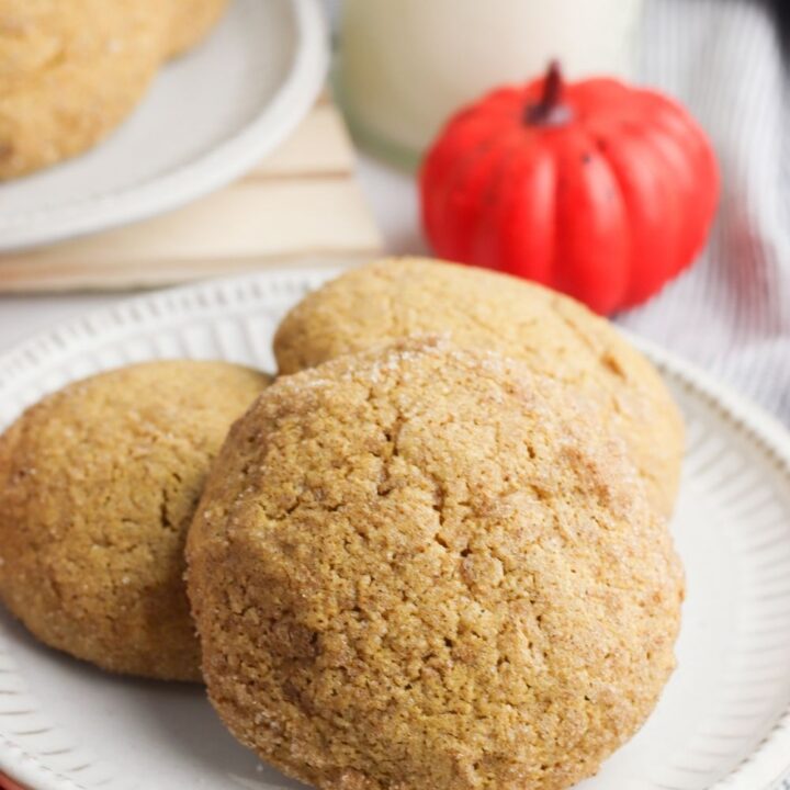 pumpkin spice cookies glutenfree