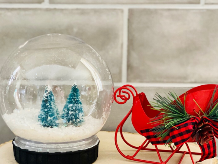 Image for DIY Dollar Tree Snow Globe