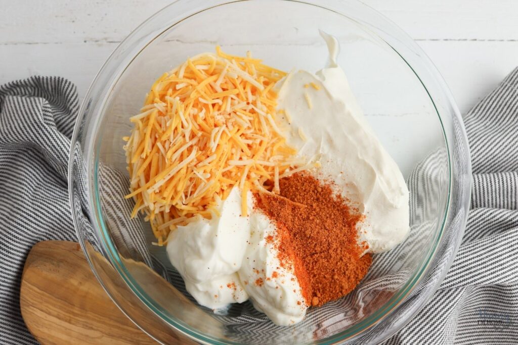 4 ingredient taco dip
