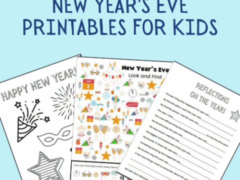 Image for New Year’s Eve Printables for Kids (Free!)