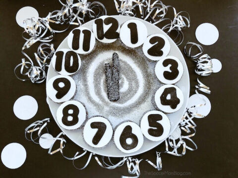 Image for New Year's Eve Cupcake Clock