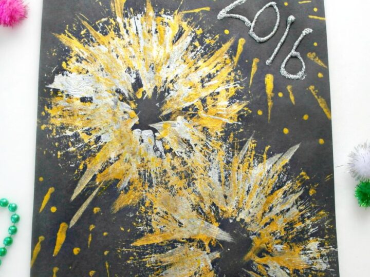 Image for New Year’s Eve Fireworks Craft