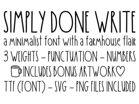 Image for Simply Done Write 