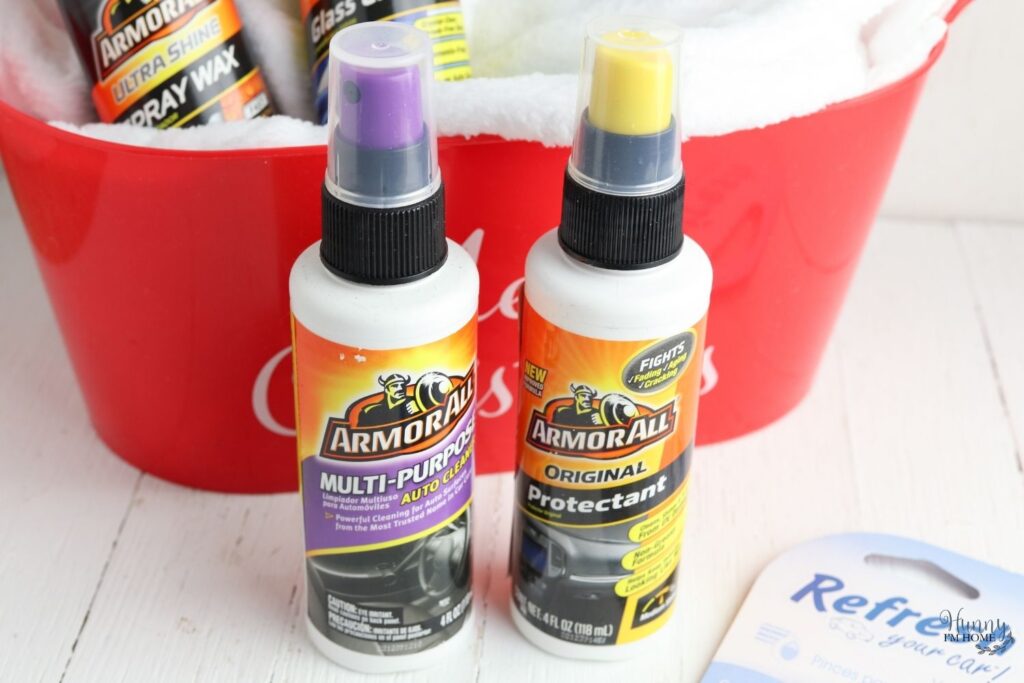 car wash gift basket