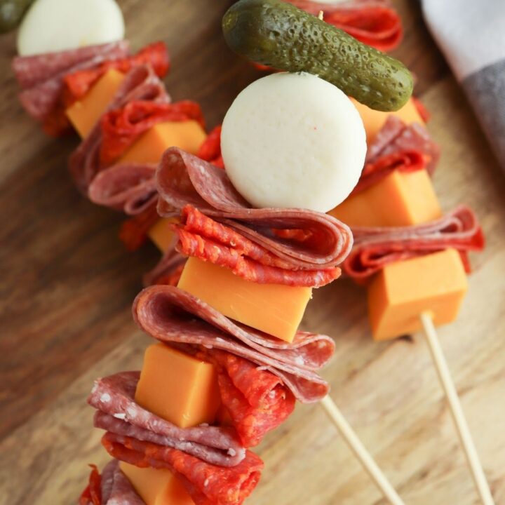 Charcuterie Skewers - Lovely Delites