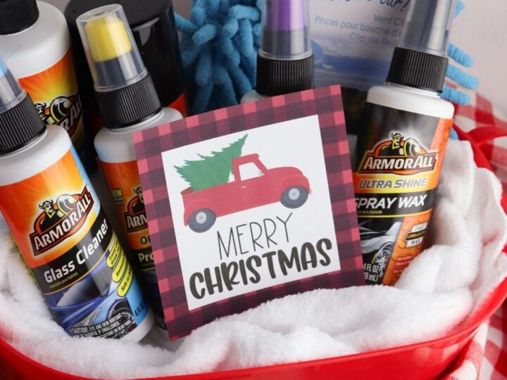 dollar tree gift basket idea