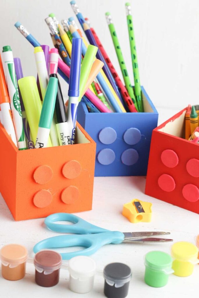 how to make lego boxes with cricut