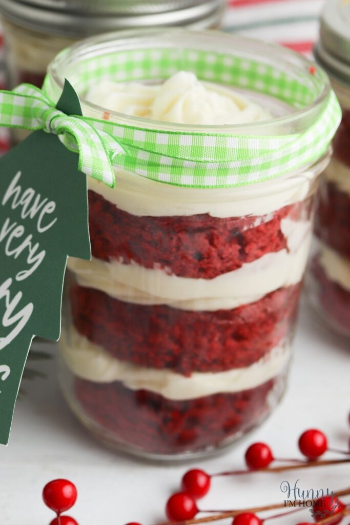 red velvet cake christmas gift