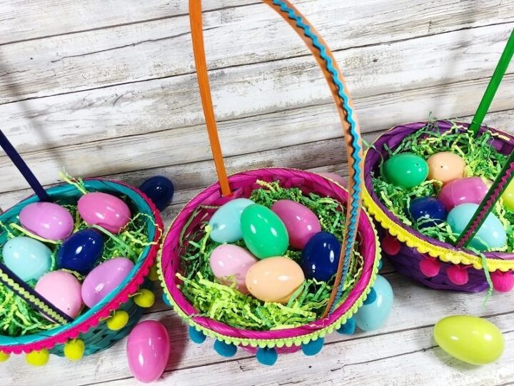 Image for 5 Minute Colorful Easter Baskets with Dollar Tree