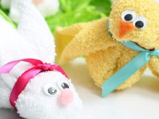 Image for Washcloth Bunny and Chick