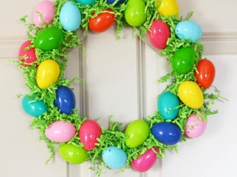 Image for DIY Easter Egg Wreath