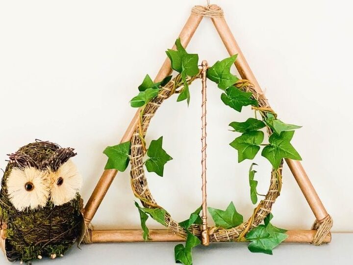 Image for Dollar Tree Deathly Hollows Harry Potter Wreath
