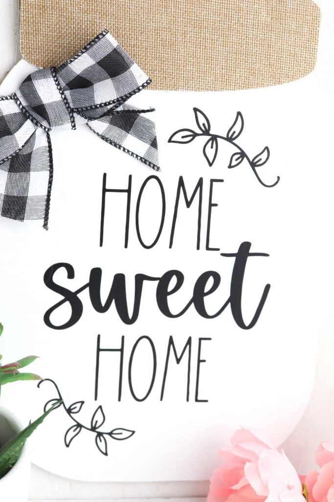 dollar store mason jar sign