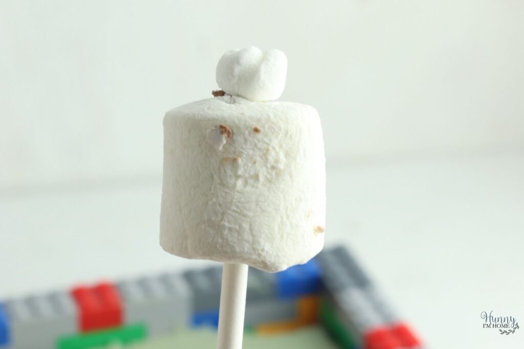 how to make lego minifigure marshmallow pops