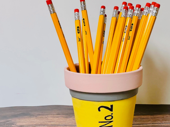Image for DIY Pencil Painted Flower Pot