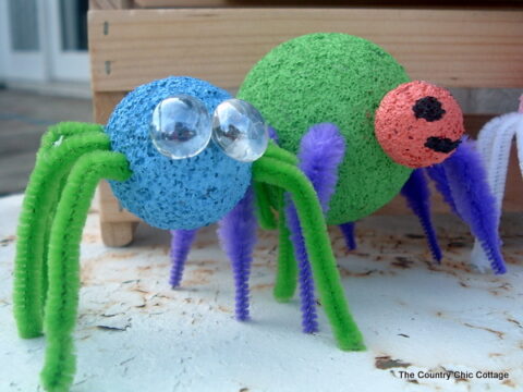 Image for Styrofoam Spider Craft For Kids