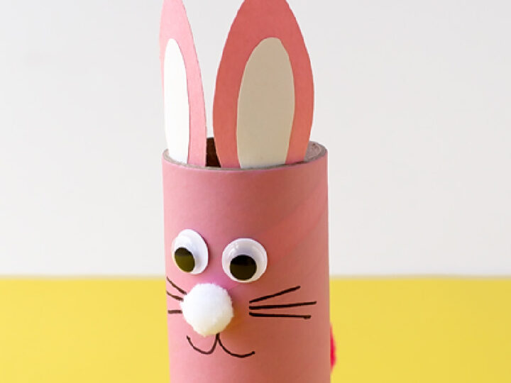 Image for Construction Paper Easter Bunny Craft