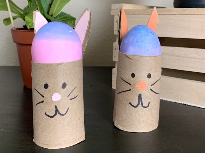 Image for DIY Easter Egg Holders – Toilet Paper Roll Bunny Craft
