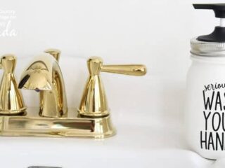 diy mason jar soap dispenser gift