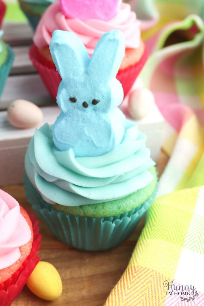 gluten free peeps cupcakes