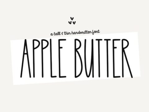 Image for Apple Butter Font