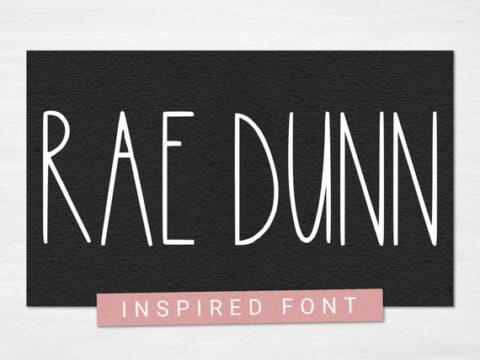 Image for Rae Dunn Font 