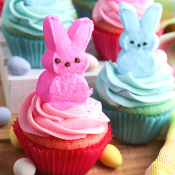 peeps cupcakes