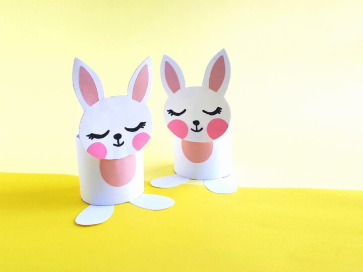 Image for Easy Easter Bunny Toilet Paper Roll Craft