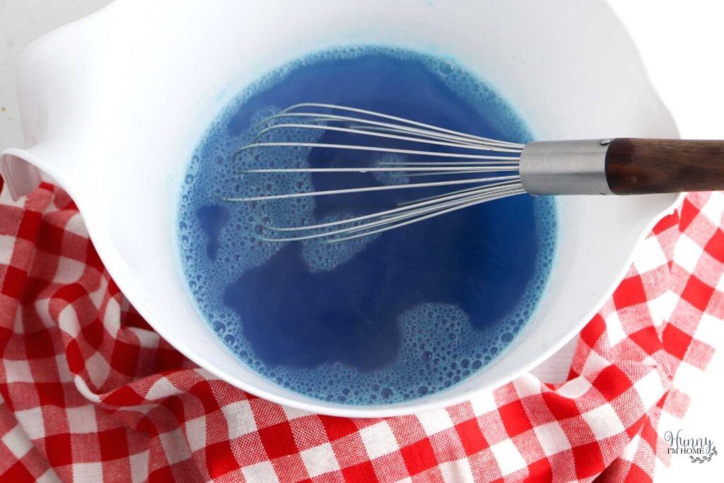 blue jello