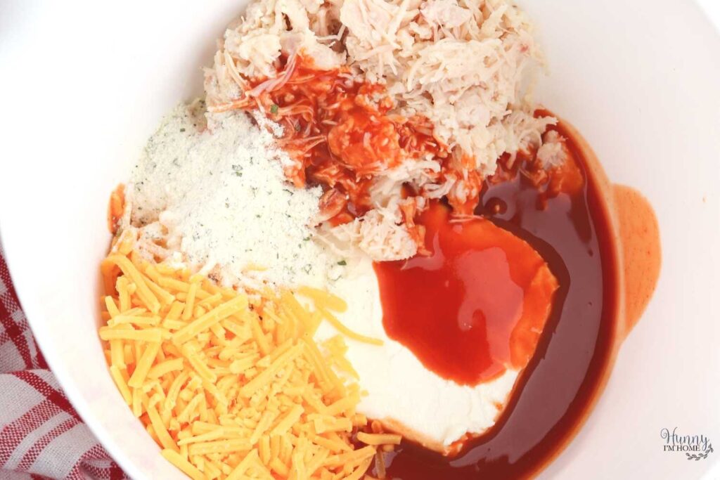 cream cheese buffalo chicken dip