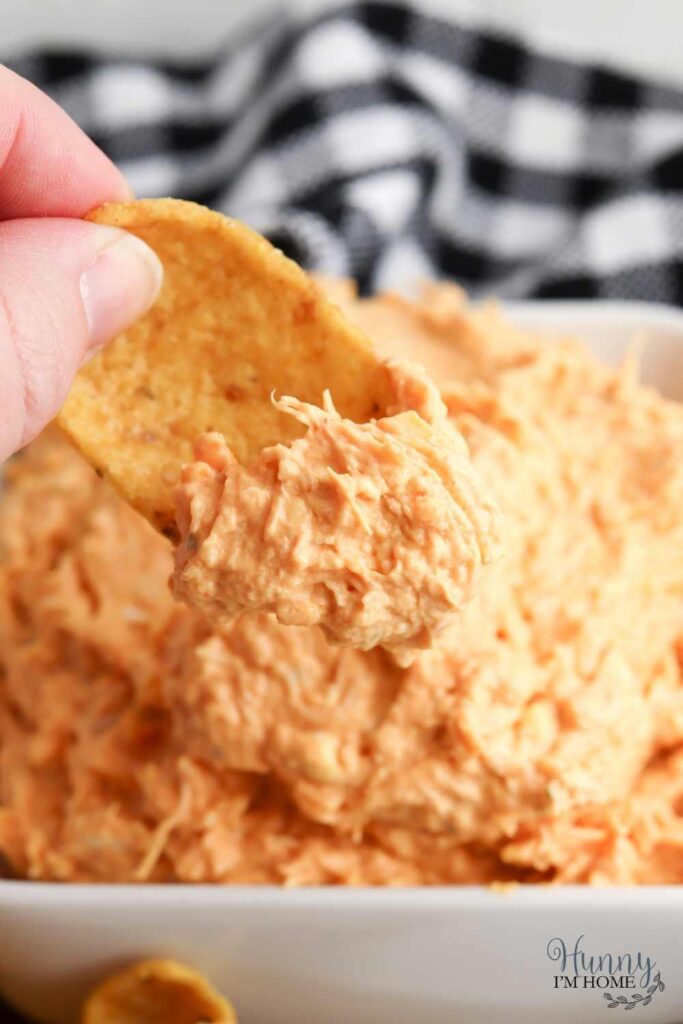 easy cold buffalo chicken dip
