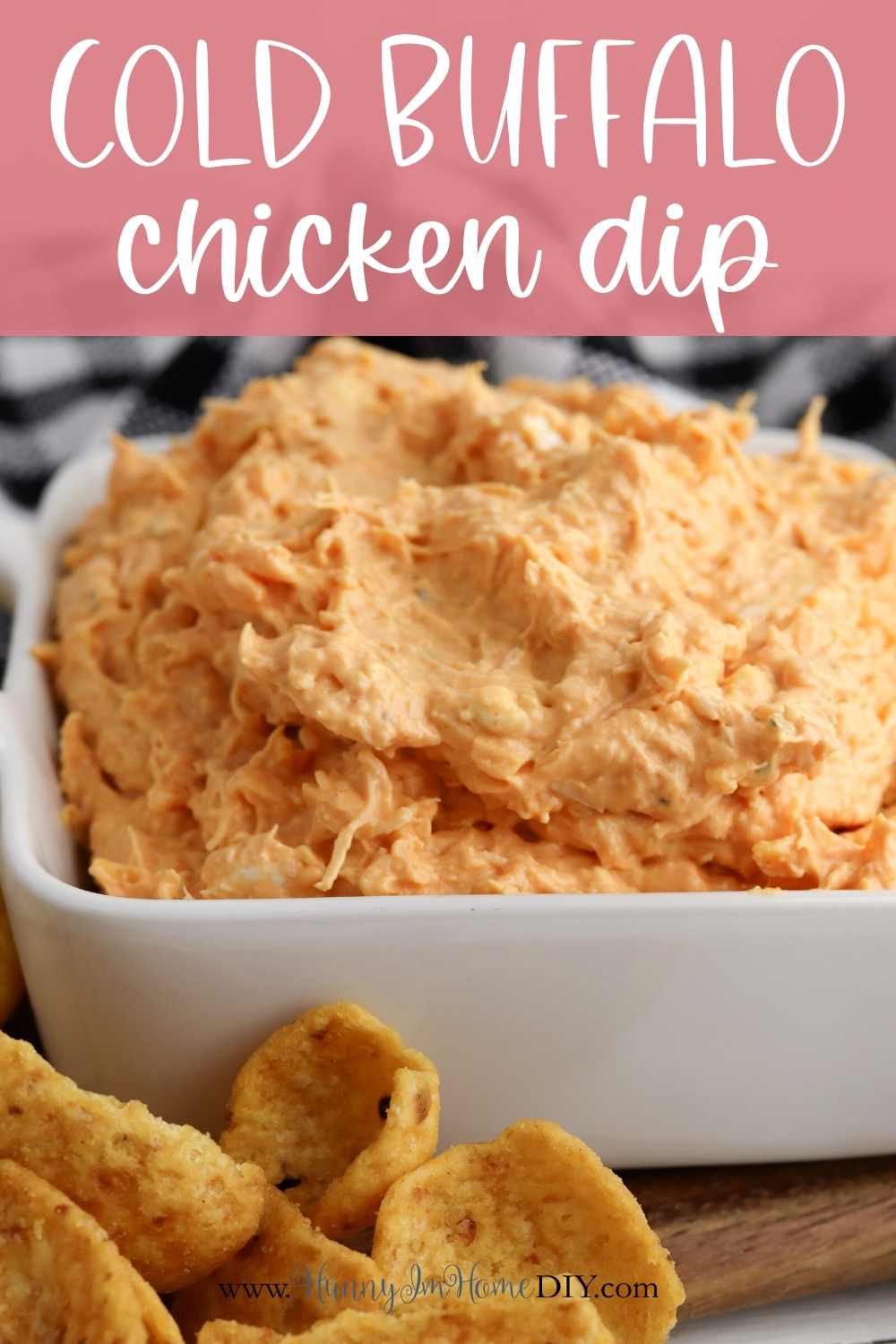 Easy Cold Buffalo Chicken Dip For Your Next Party