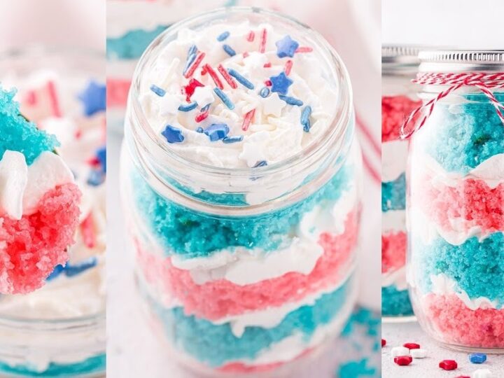 Image for Fourth of July Cake in a Jar