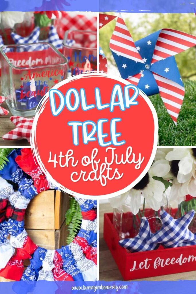 dollar store 4th of july crafts
