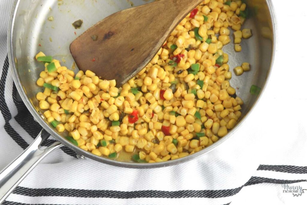 fiesta corn with jalapenos
