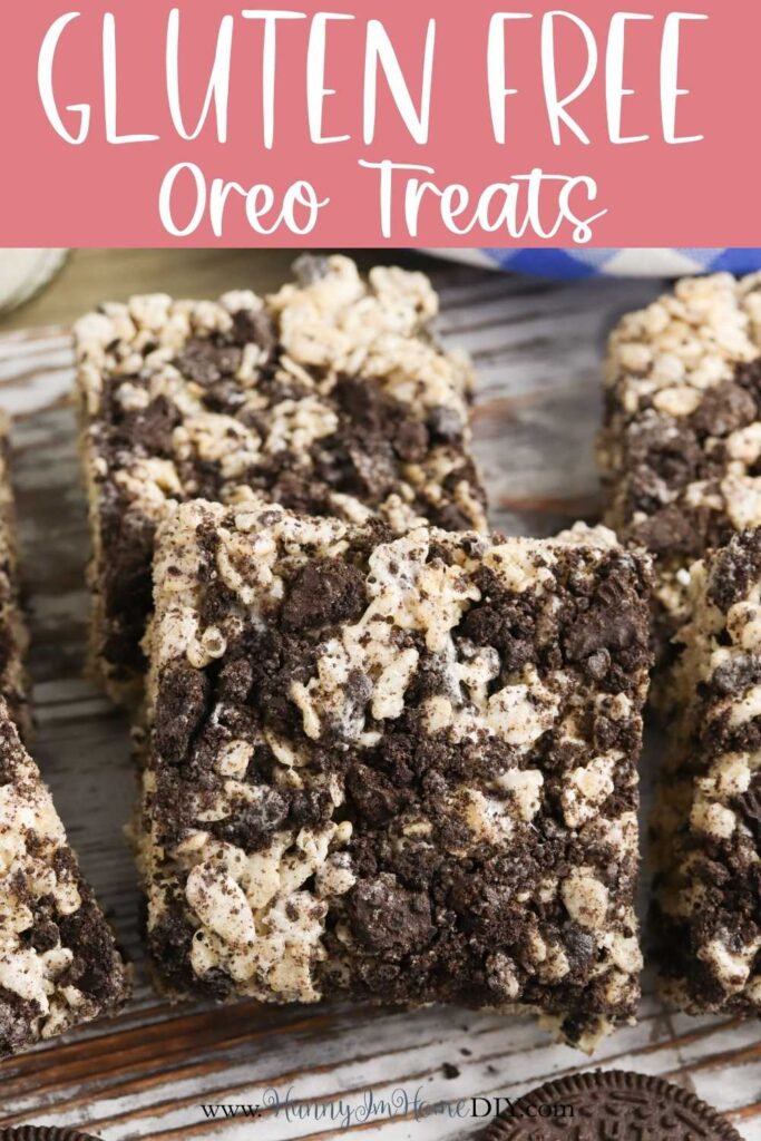 gluten free oreo rice krispies treats
