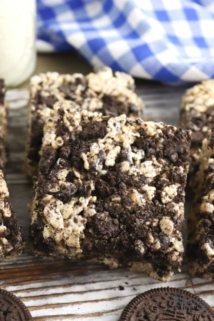 glutenfree oreo rice krispies treats