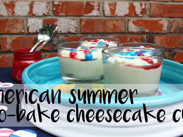 Image for American summer no-bake cheesecake cups