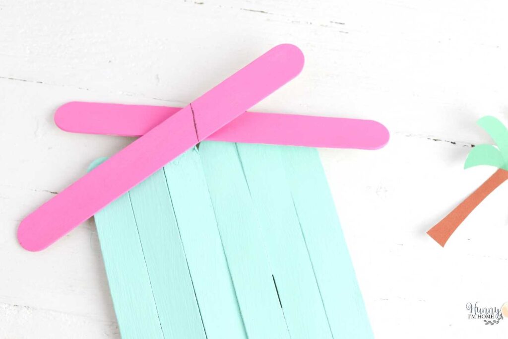 popsicle stick house