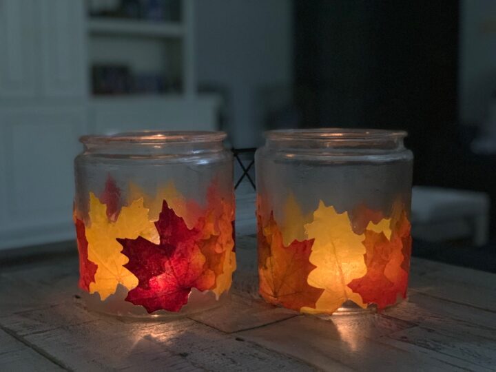 Image for Beautiful Fall Lantern Tutorial