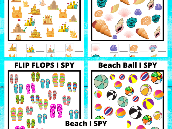 Image for Free Beach I Spy Printable Activity Pack