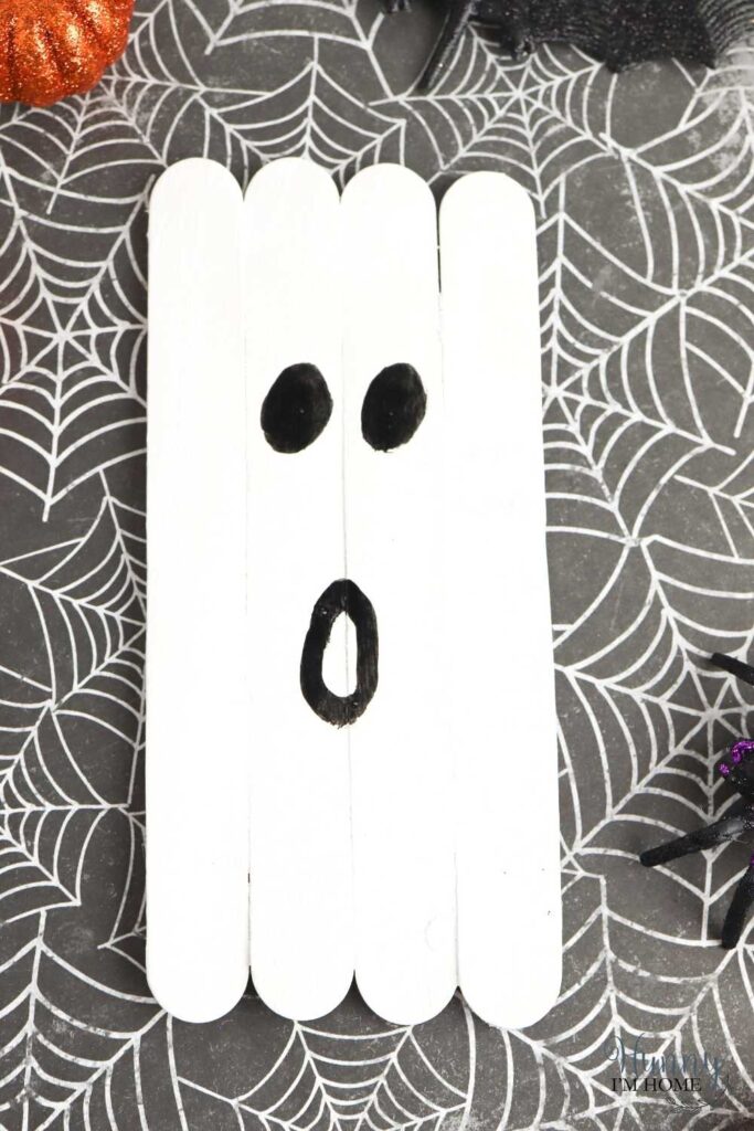ghost preschool craft for halloween