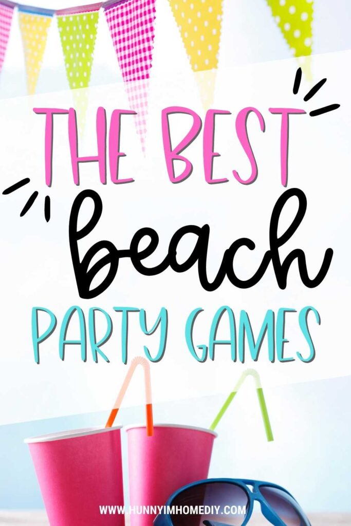 the best beach party games