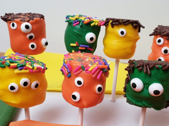 Image for Halloween Monster Marshmallow Pops