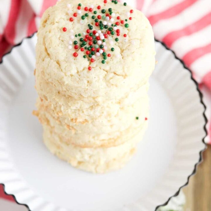 Gluten Free Cream Cheese Sugar Cookies