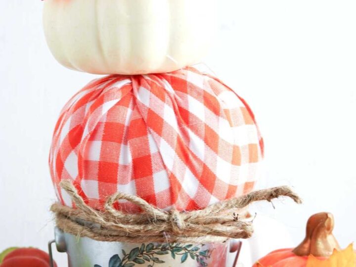 dollar store fall decoration