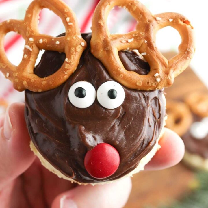 gf reindeer sugar cookies
