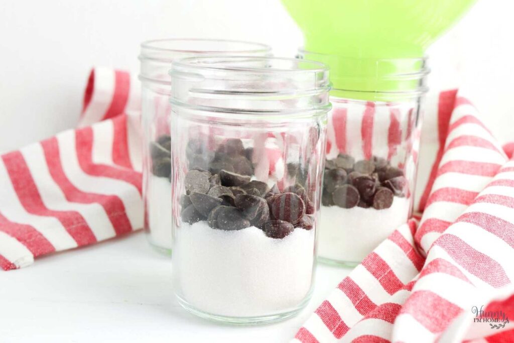 hot cocoa with chocolate chips