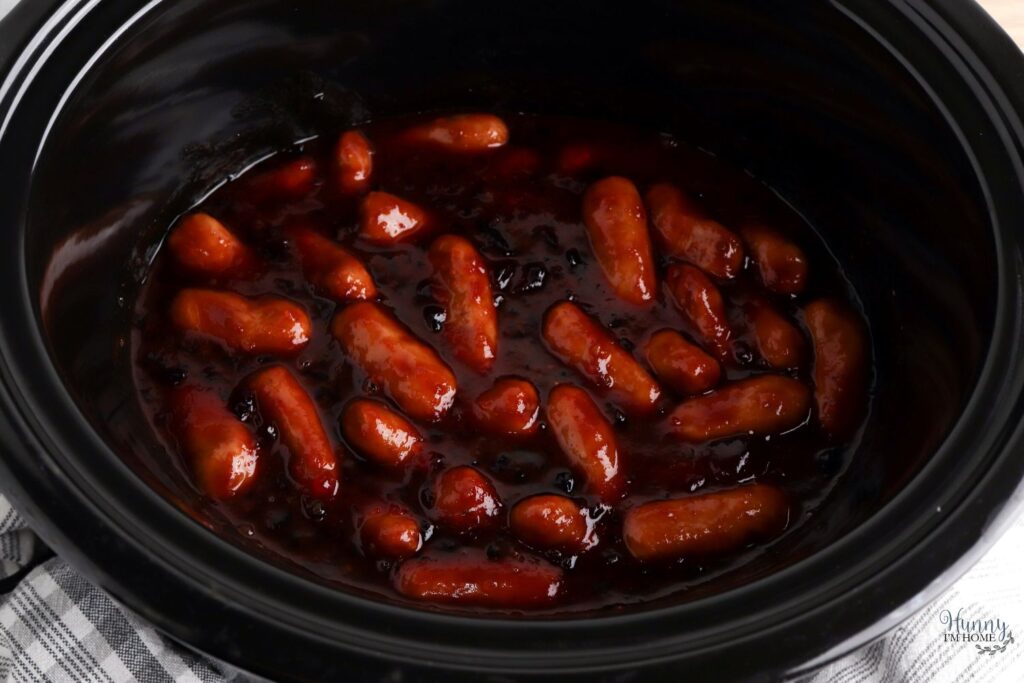 3 ingredient little smokies crockpot